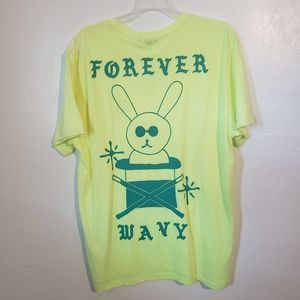 Neon Forever Wavy Bunny Hat Trick Shirt